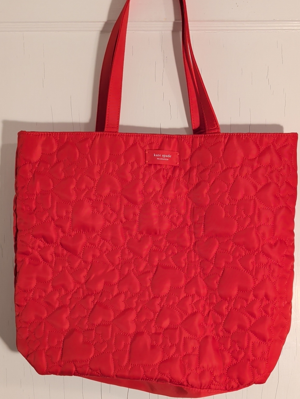 Kate Spade Parfums Heart Puffy Tote